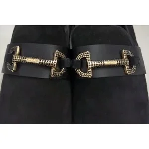 Aldo | Shoes | Aldo Mens Black Popluxe Suede Loafer Dress  display picture 1